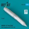 RESKIT RS72-0522 AN/AVQ-10 Pave Knife laser designation pod (1 pcs) (F-4D, A-6A) (3D Printed) (1/72)